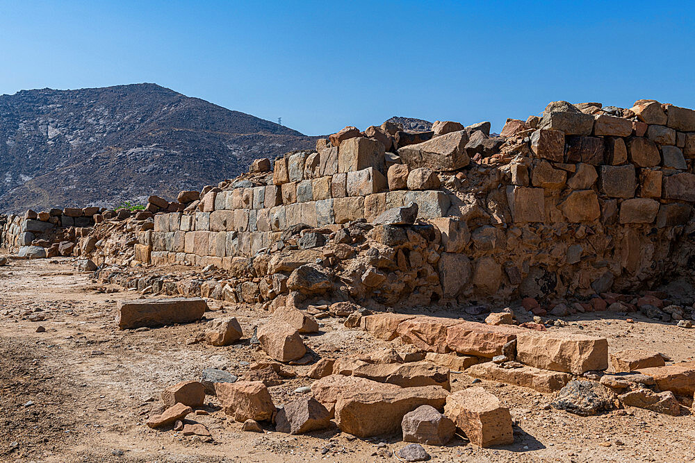 Al Ukhdud Archaeological Site, Najran, Kingdom of Saudi Arabia, Middle East