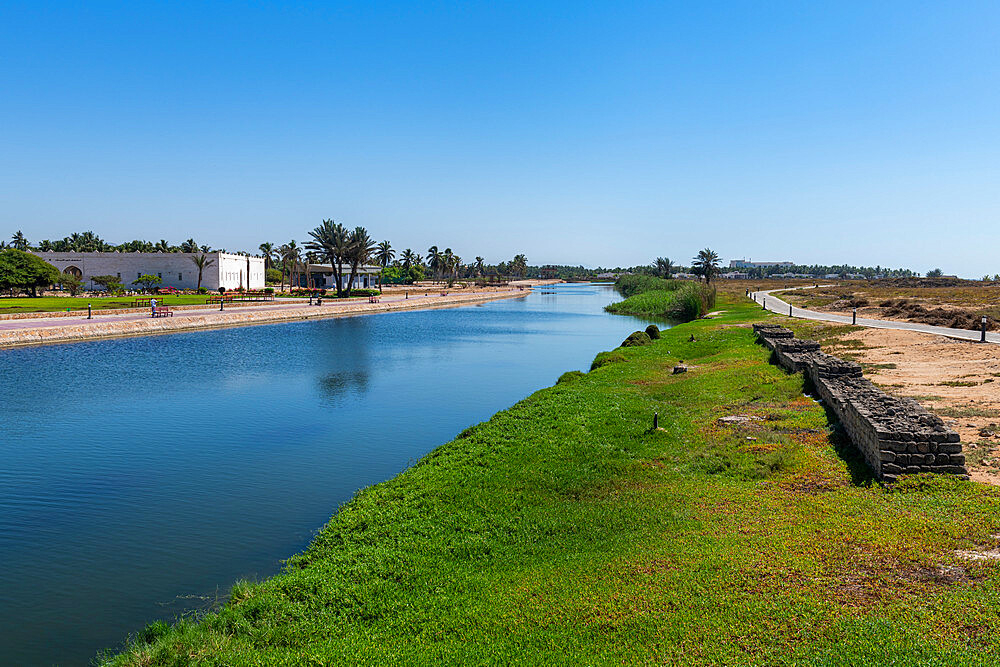 Al-Baleed Archaeological Park, frankincense trade port, UNESCO World Heritage Site, Salalah, Oman, Middle East