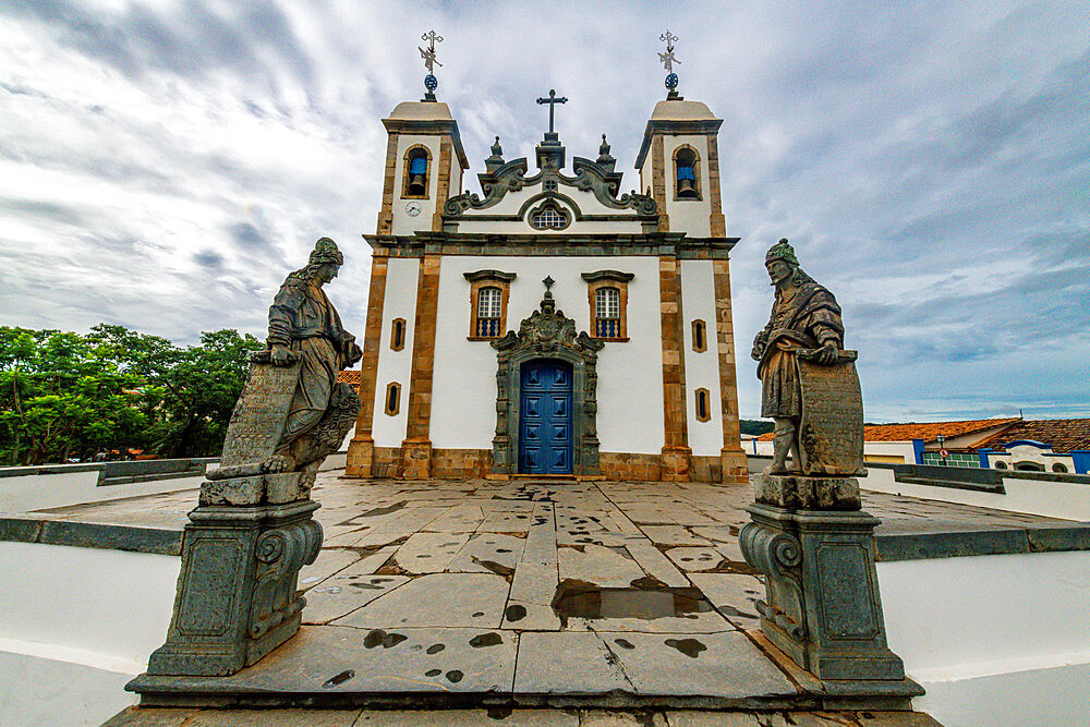 Sanctuary of Bom Jesus de Matosinhos, UNESCO World Heritage Site, Congonhas, Minas Gerais, Brazil, South America