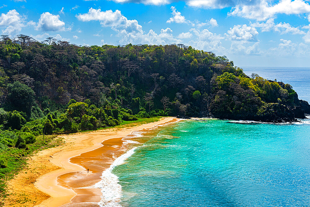 World famous Sancho Beach, Fernando de Noronha, UNESCO World Heritage Site, Brazil, South America