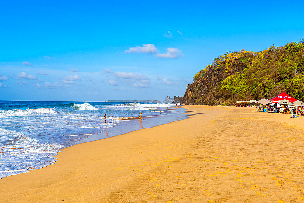 Cacimba do Padre beach, Fernando de Noronha, UNESCO World Heritage Site, Brazil, South America