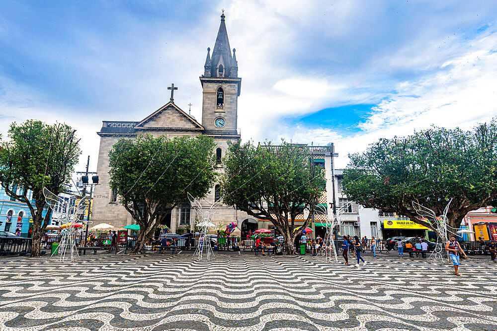 San Sebastian square, Manaus, Amazonas state, Brazil, South America