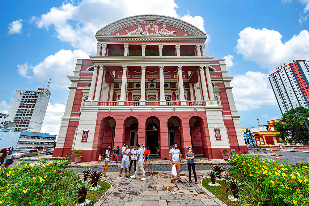 Amazon Theatre, Manaus, Amazonas state, Brazil, South America