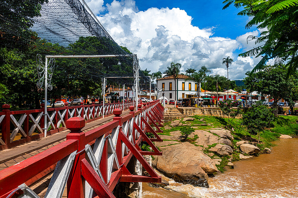 Old bridge, Pirenopolis, Goias, Brazil, South America