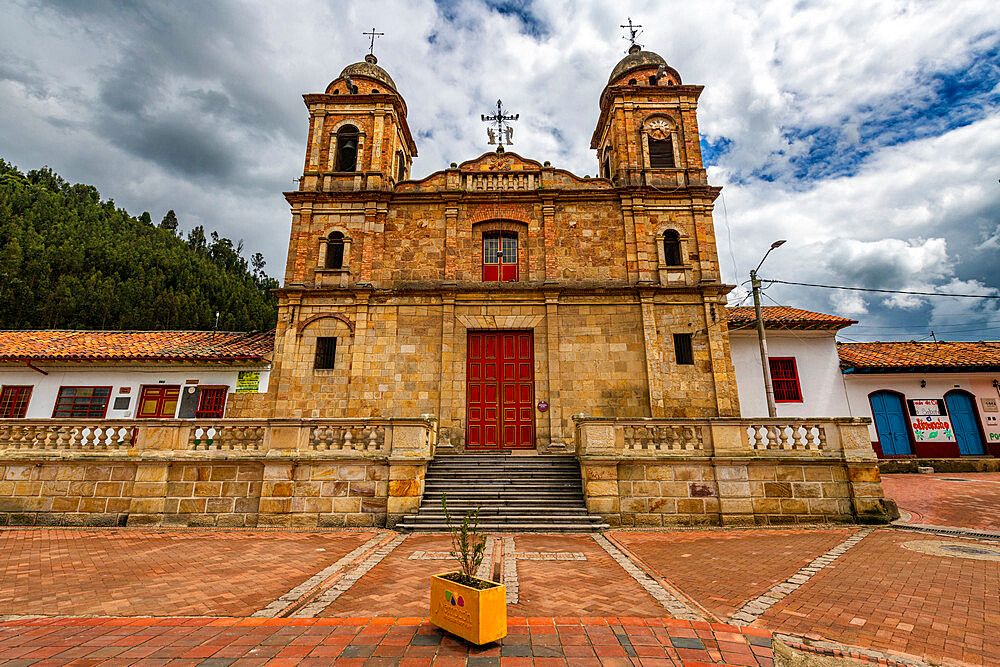 Church in Nemocon, Colombia, South America