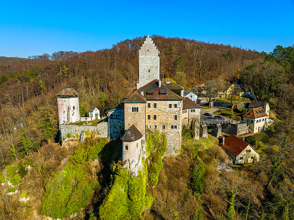 Kipfenberg Castle, Kipfenberg, Altmuehltal, Bavaria, Germany, Europe