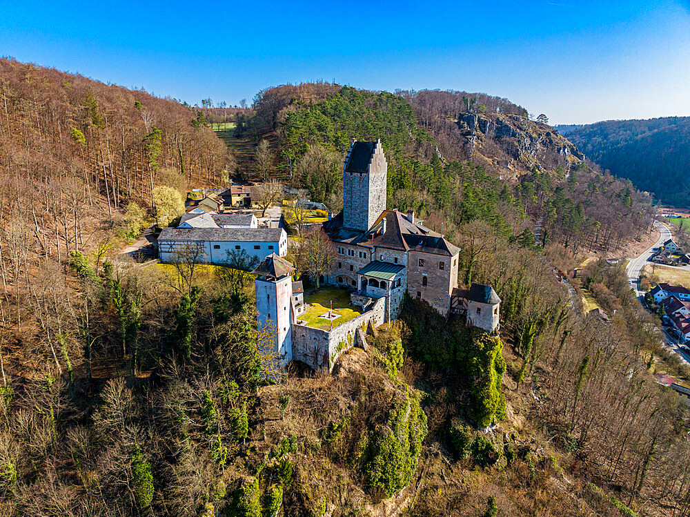 Kipfenberg Castle, Kipfenberg, Altmuehltal, Bavaria, Germany, Europe