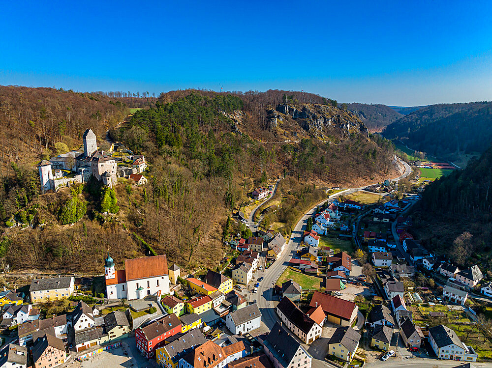 Kipfenberg Castle, Kipfenberg, Altmuehltal, Bavaria, Germany, Europe