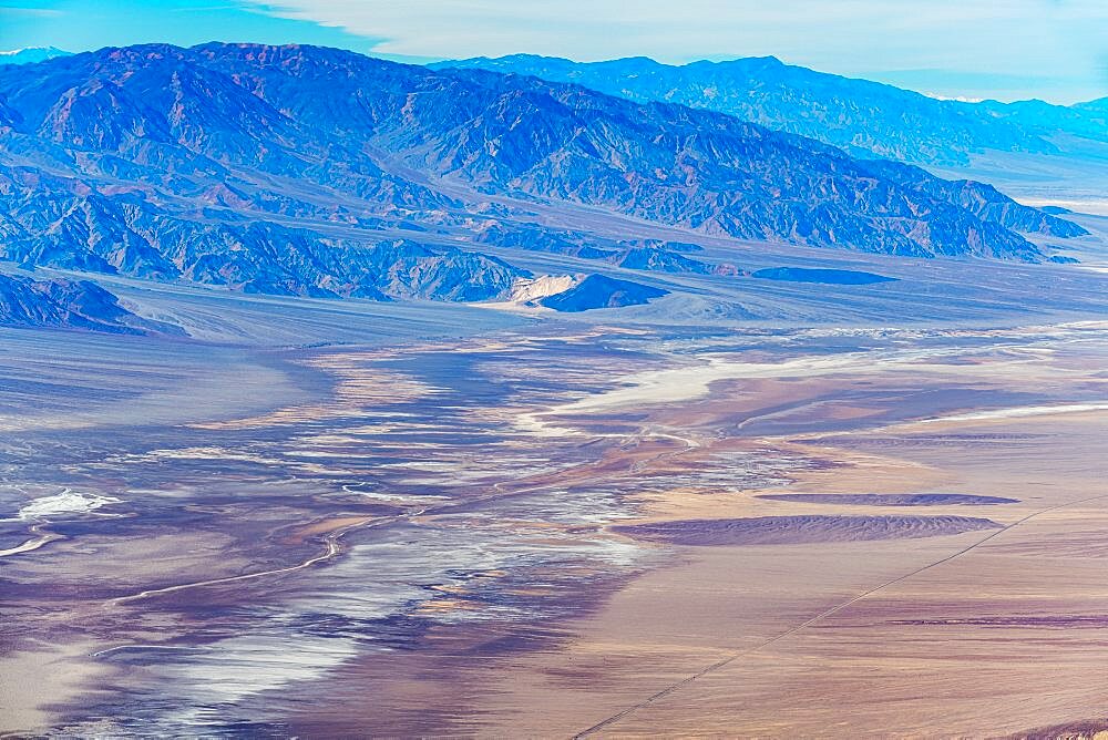 Overlook over the Death valley, California, USA