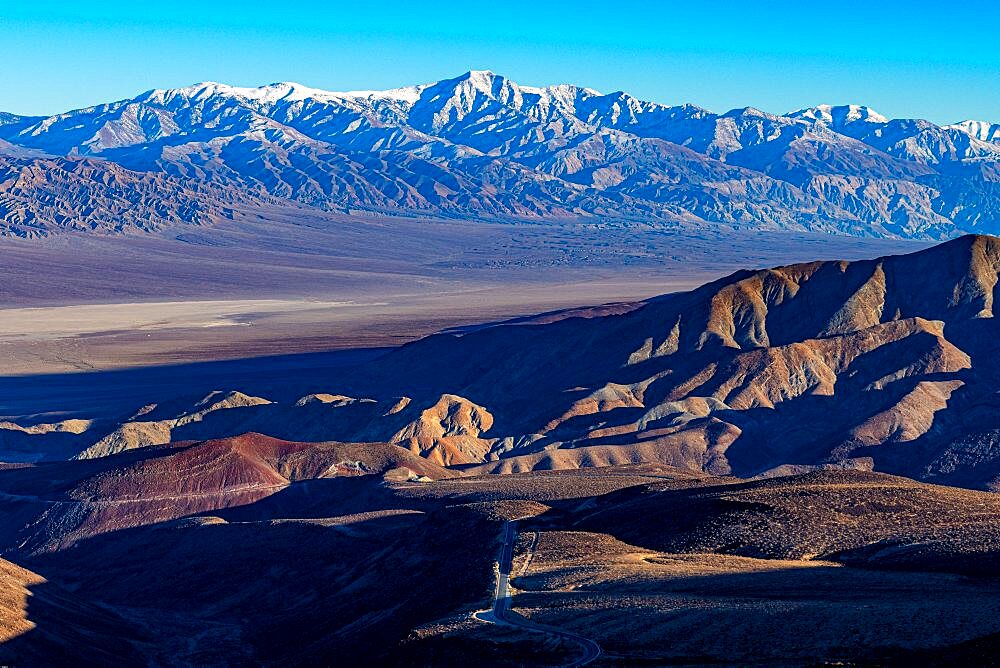 Overlook over the Death Valley, California, USA