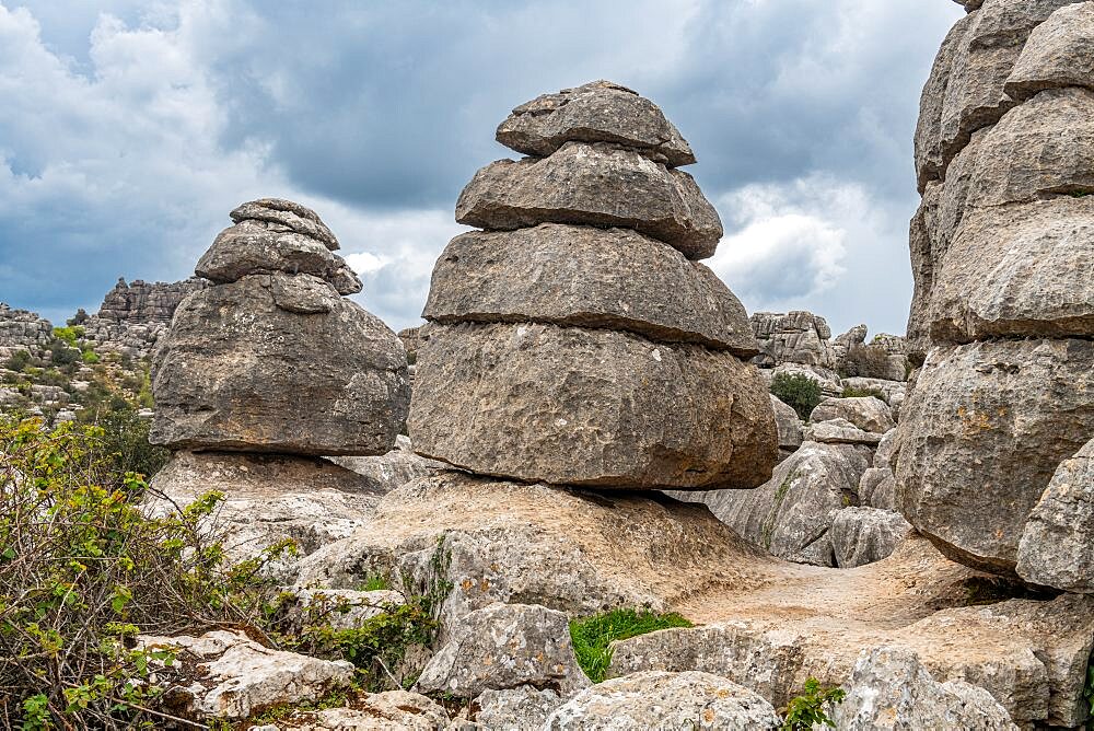 El Torcal de Antequera nature reserve, Antequera, Andalucia, Spain