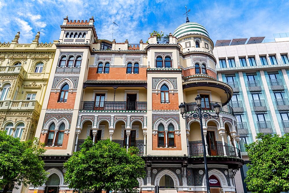 Edificio de La Adriatica, Seville, Andalucia, Spain