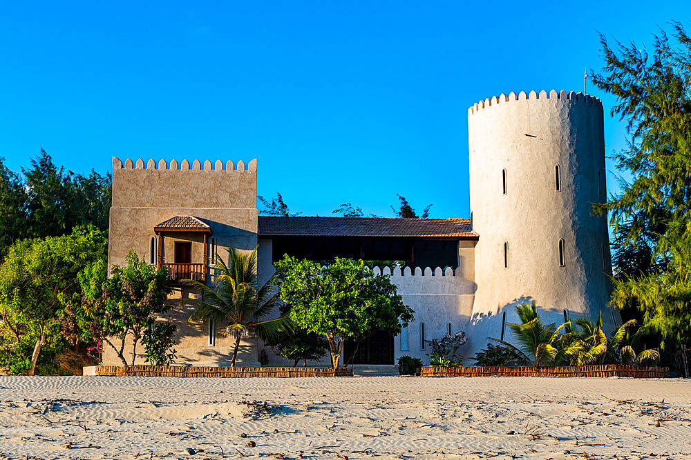 Fort Shela, Shela beach, island of Lamu, Kenya, East Africa, Africa