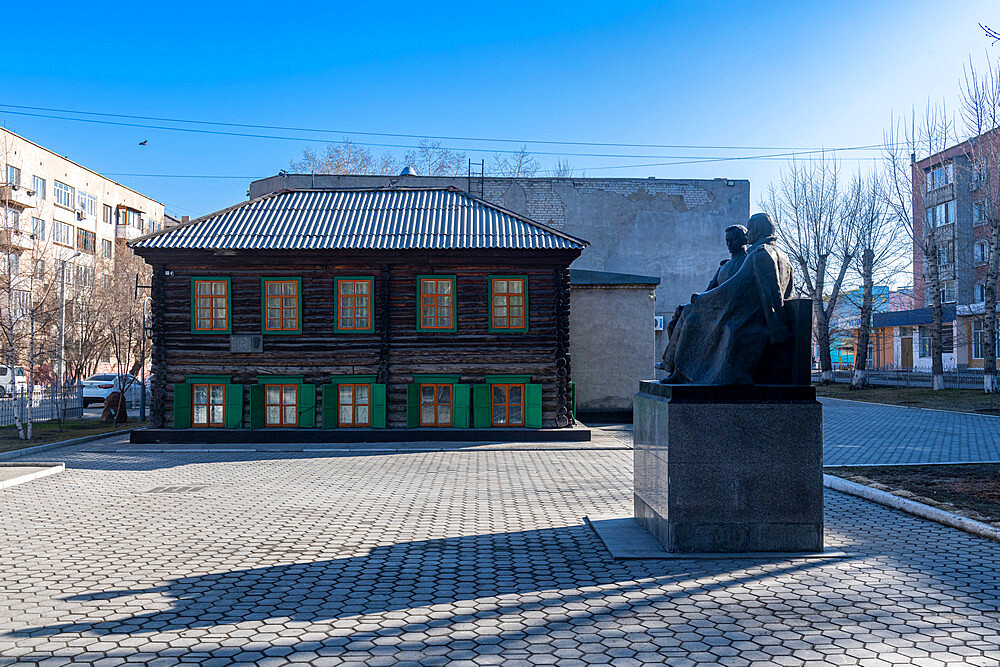 Dostoyevsky House-Museum, Semey, formerly Semipalatinsk, Eastern Kazakhstan, Central Asia, Asia