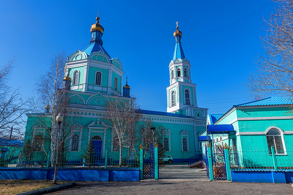 Voskresenskij Cathedral, Semey, formerly Semipalatinsk, Eastern Kazakhstan, Central Asia, Asia