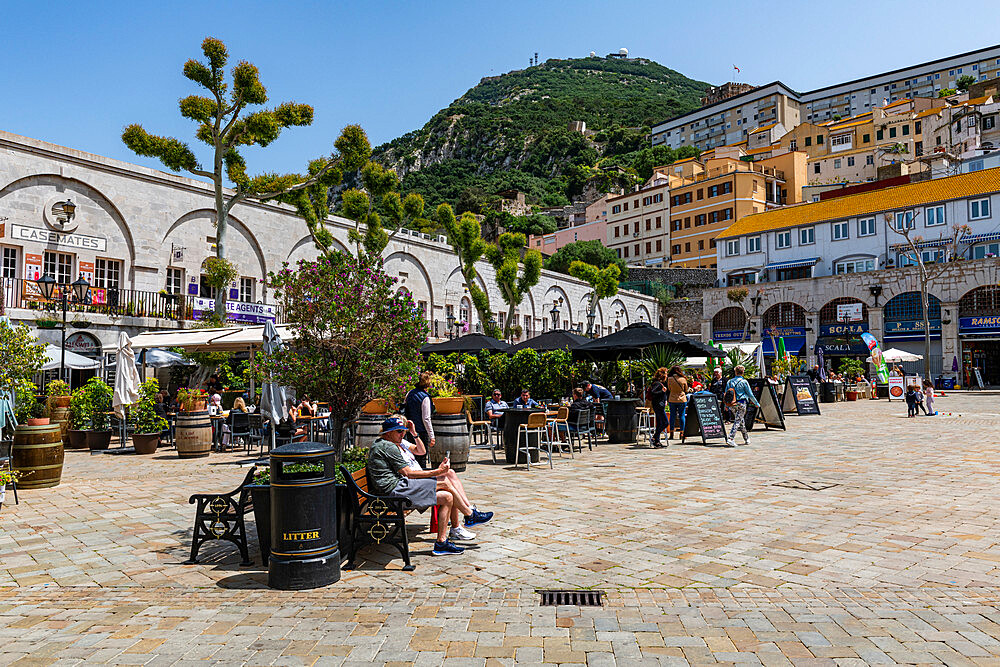 Grand Casemates Square, Gibraltar, British Overseas Territory, Europe