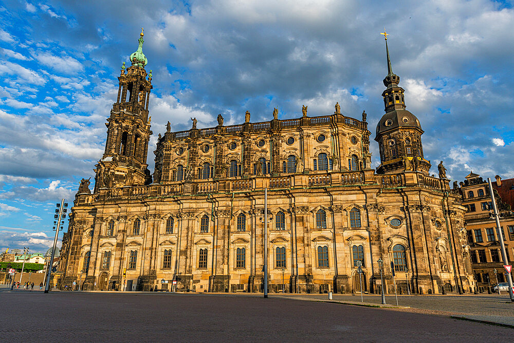 Roman Catholic Cathedral, Dresden, Saxony, Germany, Europe