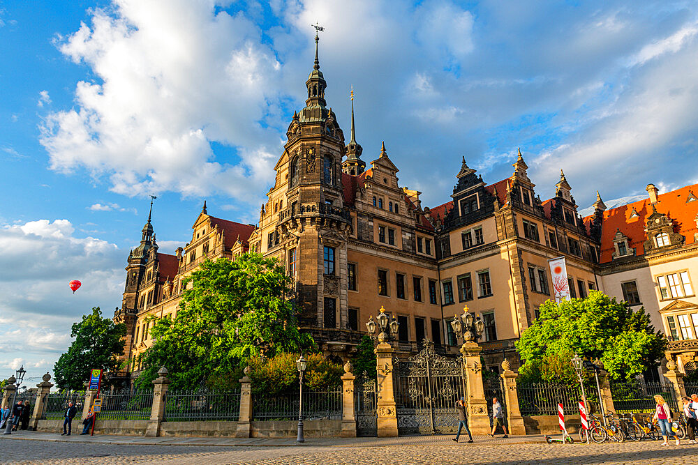 The Dresden Castle, Dresden, Saxony, Germany, Europe