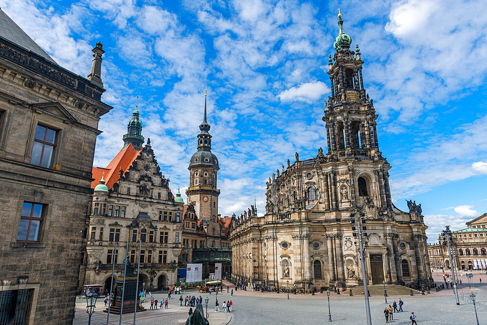 Roman Catholic Cathedral, Dresden, Saxony, Germany, Europe