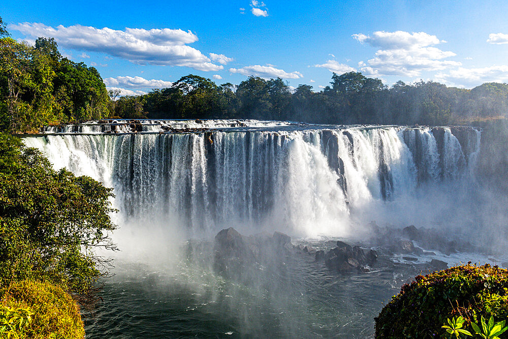 Lumangwe Falls on the Kalungwishi River, northern Zambia, Africa