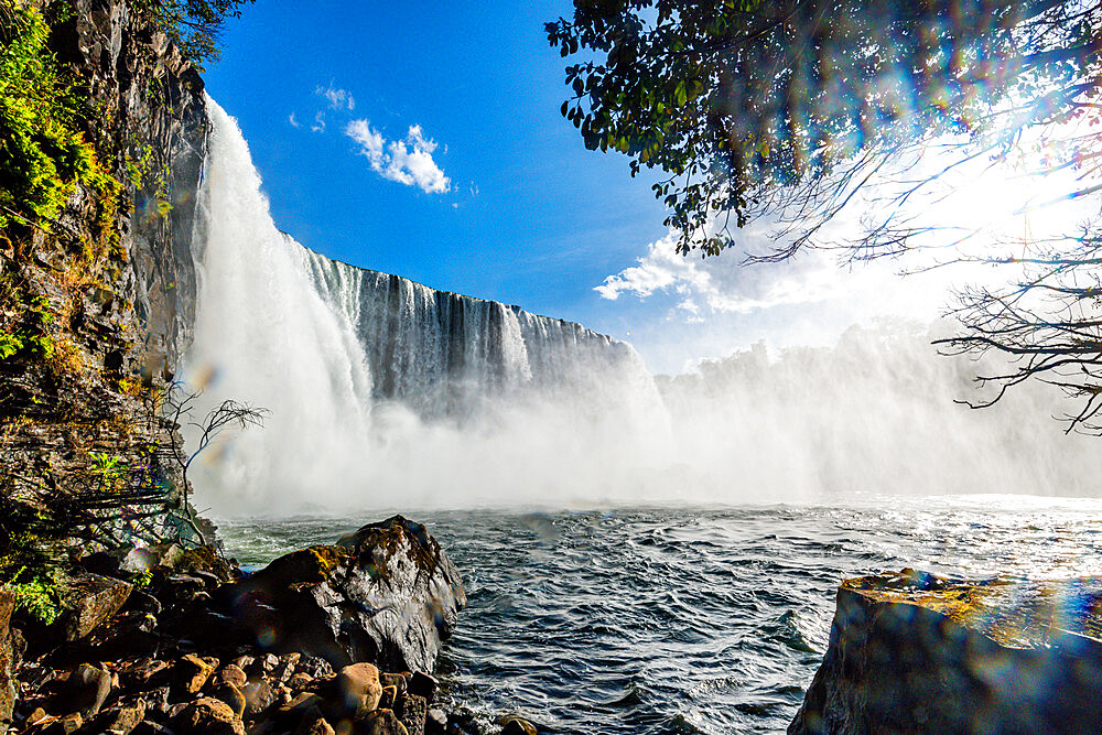 Lumangwe Falls on the Kalungwishi River, northern Zambia, Africa