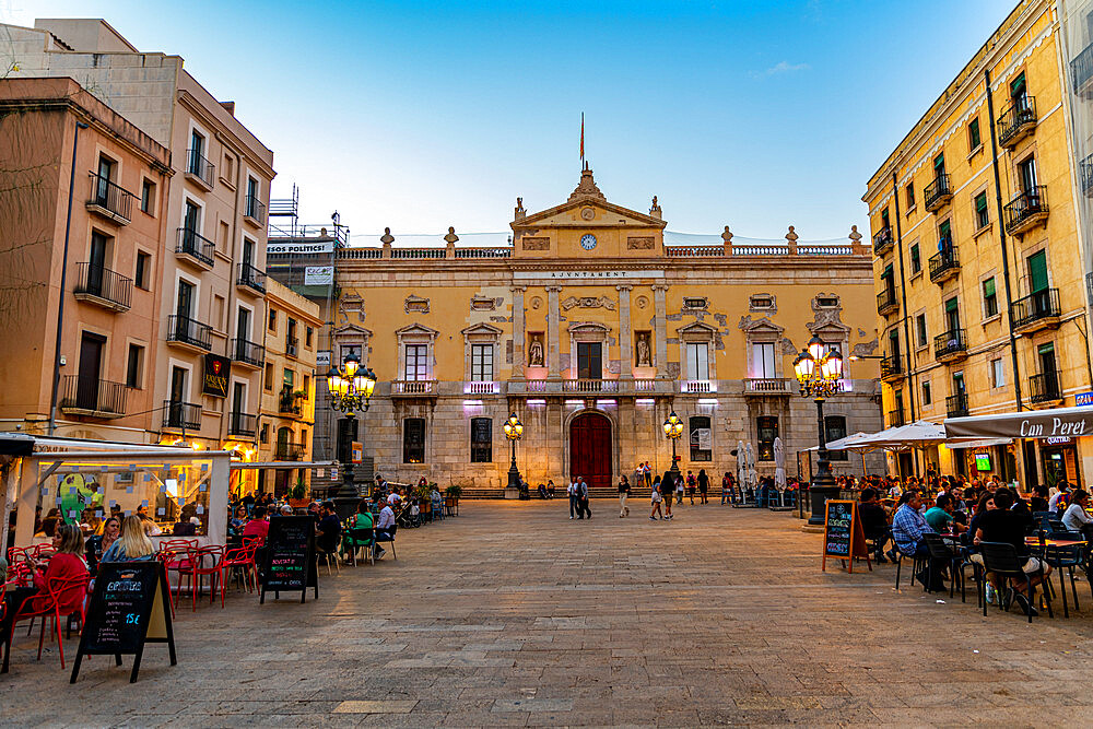 Town Hall, Tarraco (Tarragona), Catalonia, Spain, Europe