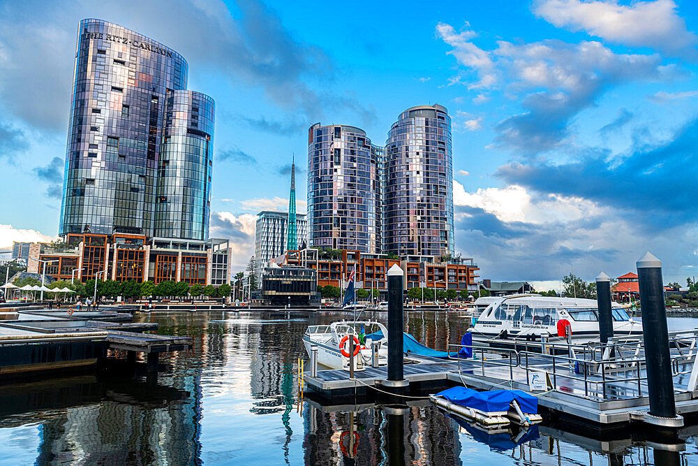 Business towers, Elizabeth Quay, Perth, Western Australia, Australia, Pacific