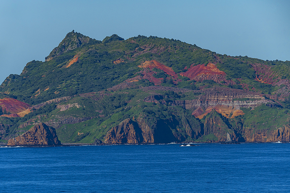 View over Philips Island, Norfolk Island, Australia, Pacific