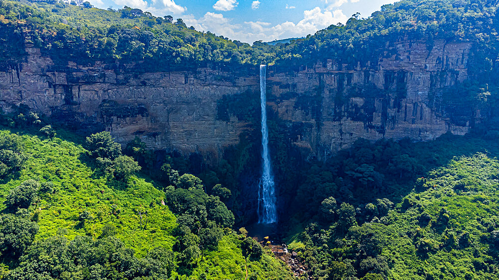 Ditinn waterfall, Fouta Djallon, Guinea Conakry, Africa