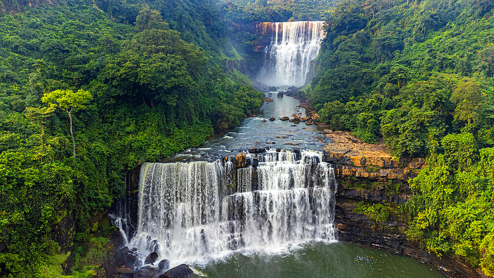 Kambadaga waterfalls, Fouta Djallon, Guinea Conakry, Africa