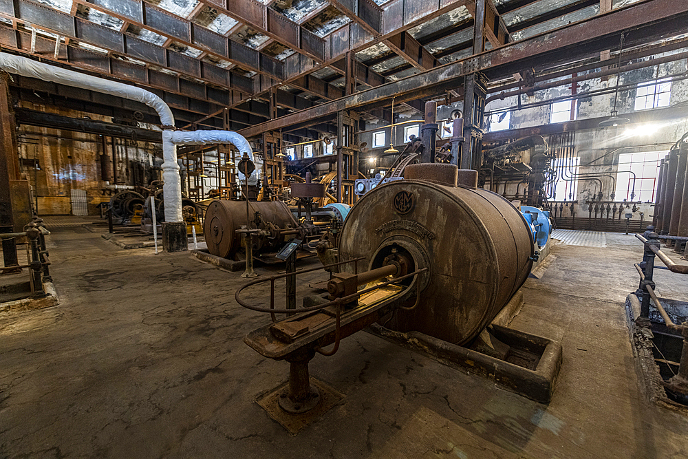 Old power plant, Fray Bentos Industrial Landscape, UNESCO World Heritage Site, Uruguay, South America