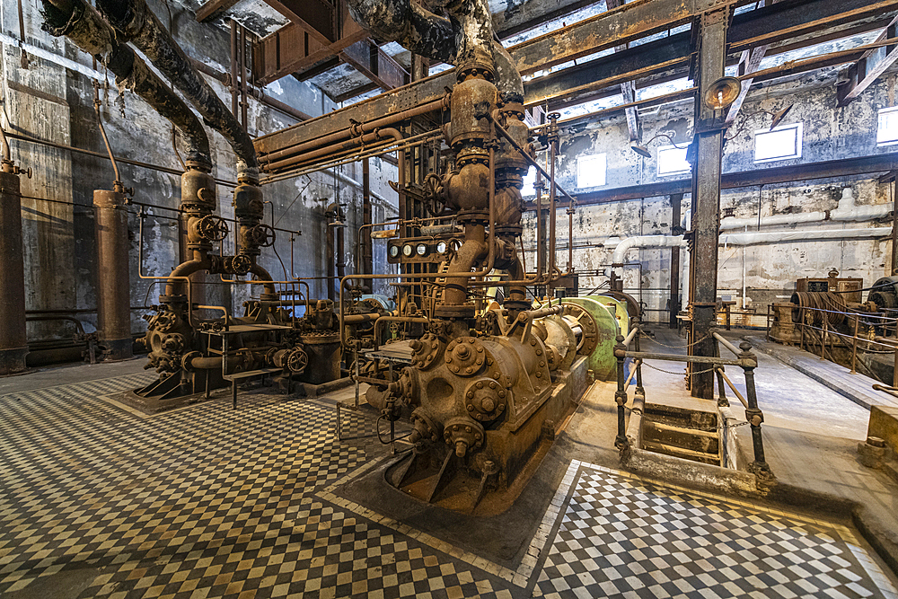 Old power plant, Fray Bentos Industrial Landscape, UNESCO World Heritage Site, Uruguay, South America