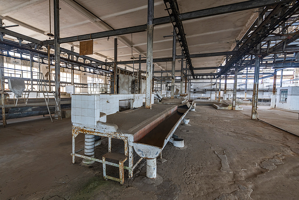 Old slaughter house, Fray Bentos Industrial Landscape, UNESCO World Heritage Site, Uruguay, South America