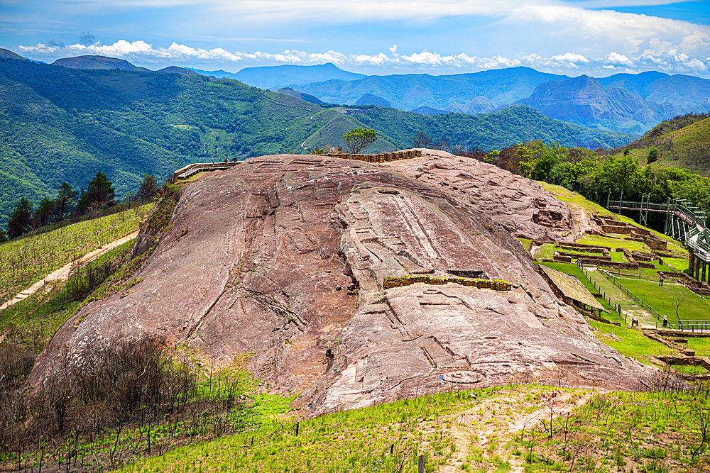 El Fuerte de Samaipata, Pre-Columbian archaeological site, UNESCO World Heritage Site, Santa Cruz department, Bolivia, South America