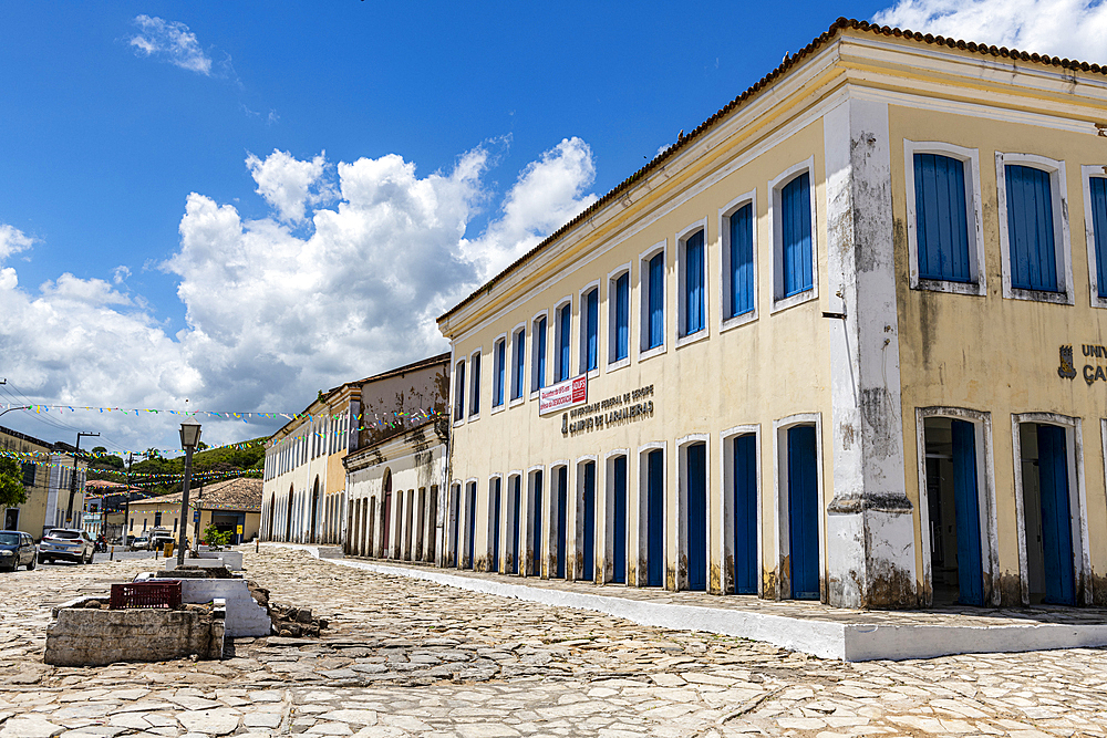 Colonial buildings, Laranjeiras, Sergipe, Brazil, South America