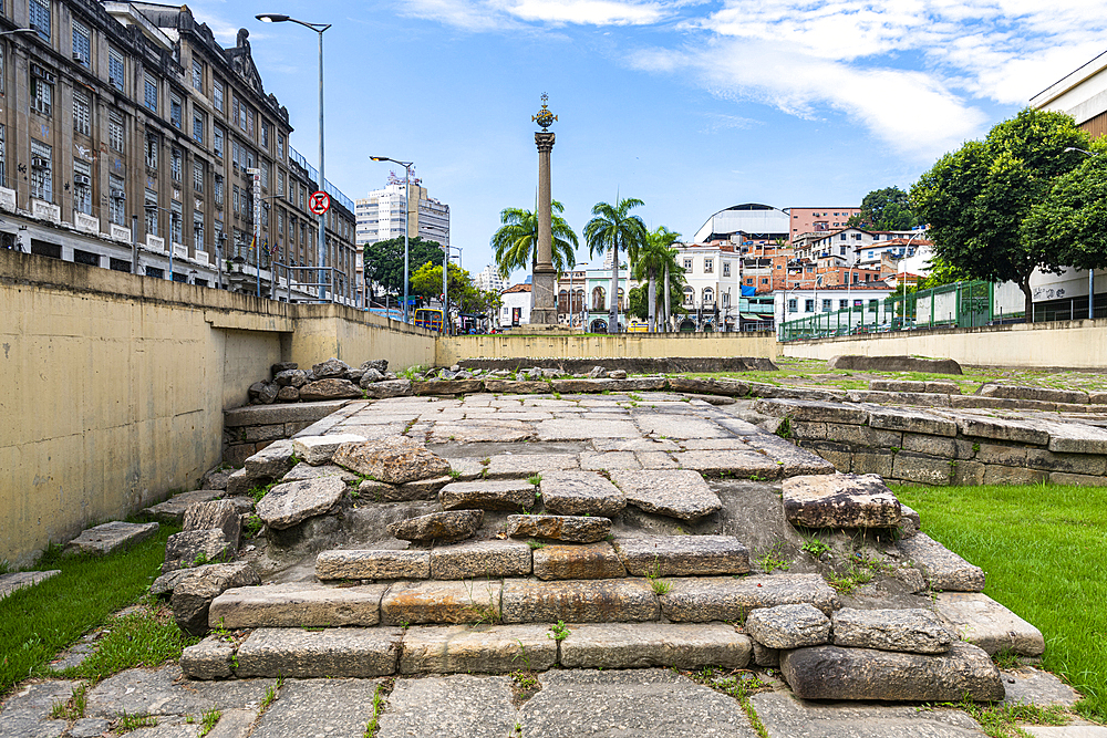 Valongo Wharf, UNESCO World Heritage Site, Port of Rio de Janeiro, Brazil, South America