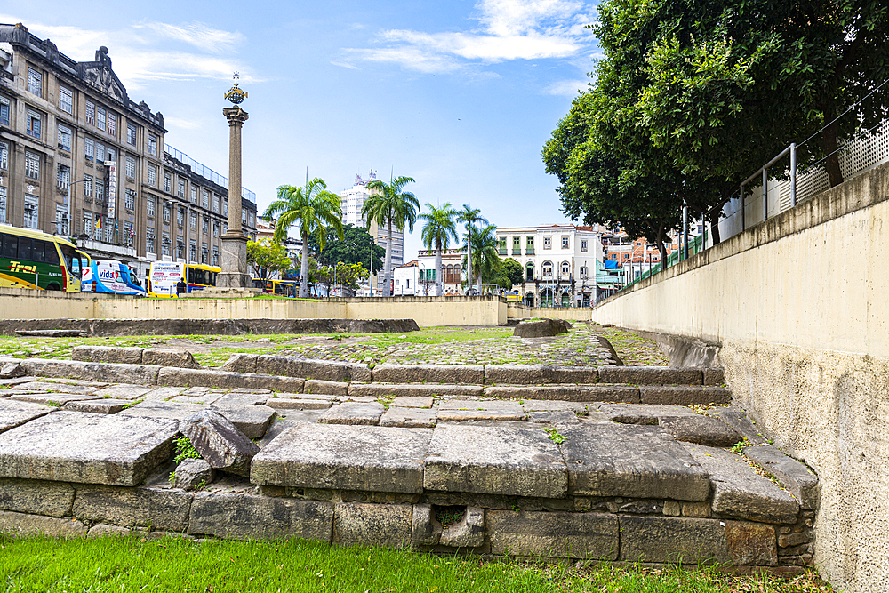 Valongo Wharf, UNESCO World Heritage Site, Port of Rio de Janeiro, Brazil, South America