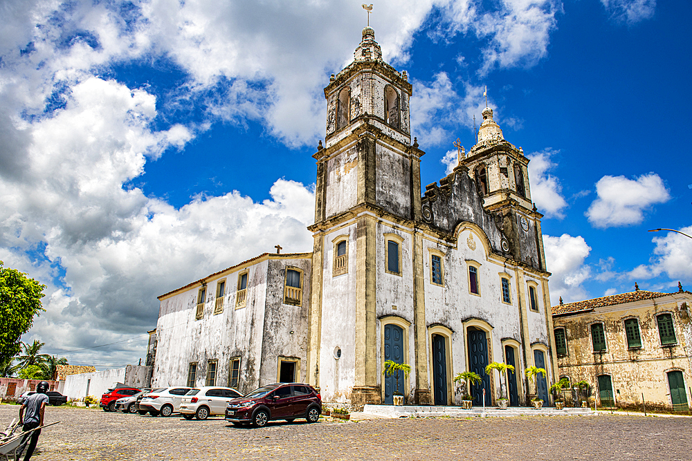 Church of Our Lady of Victory, UNESCO World Heritage Site, Sao Cristovao, Sergipe, Brazil, South America