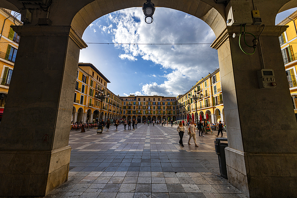 Plaza Major, Palma, Mallorca, Balearic Islands, Spain, Mediterranean, Europe