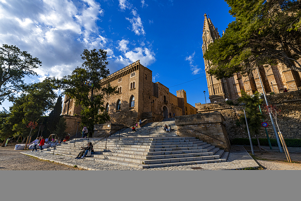 Cathedral of Palma, Mallorca, Balearic Islands, Spain, Mediterranean, Europe