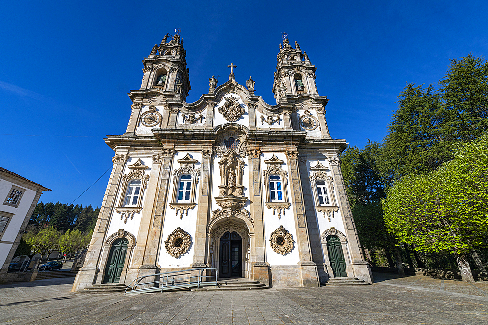 Sanctuary of Nossa Senhora dos Remedios, Lamego, Douro River, Portugal, Europe