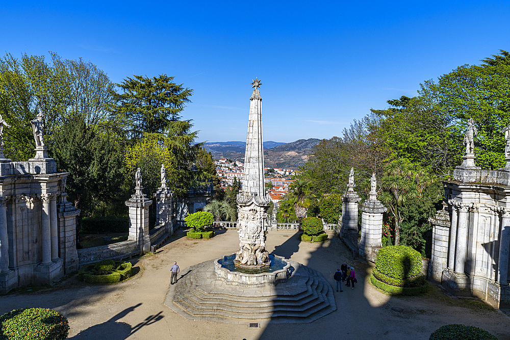 Sanctuary of Nossa Senhora dos Remedios, Lamego, Douro River, Portugal, Europe