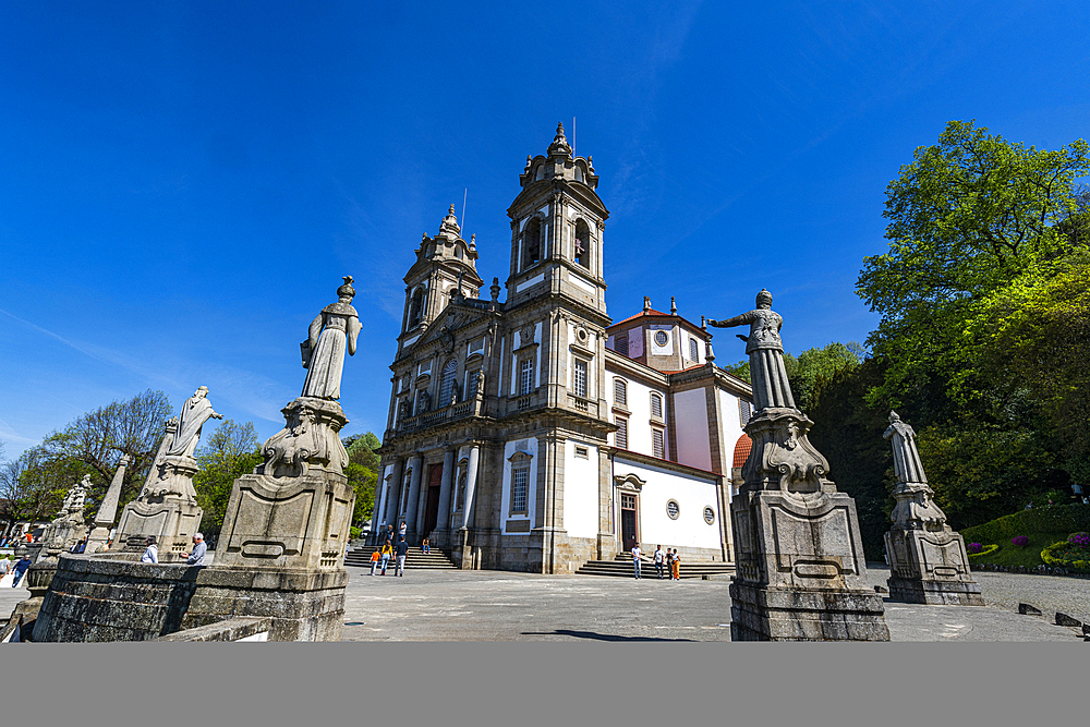 Sanctuary of Bom Jesus do Monte, UNESCO World Heritage Site, Braga, Minho, Portugal, Europe