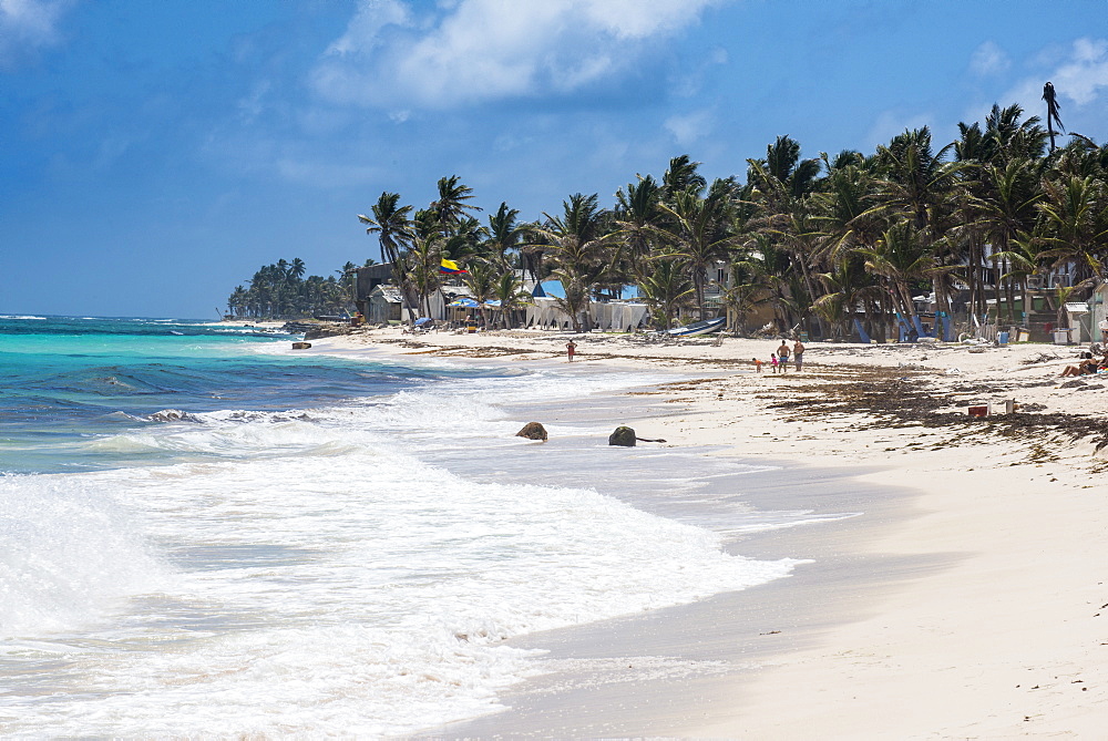 White sand beach, San Andres, Caribbean Sea, Colombia, South America