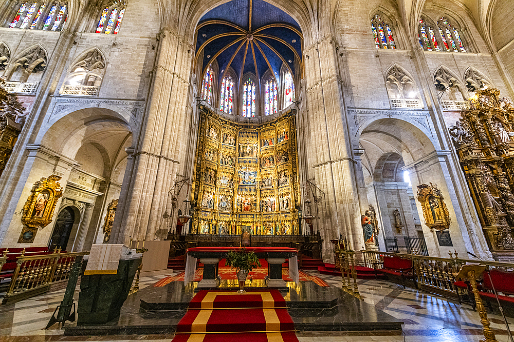 Rey Casto Chapel, Asturian-kings royal pantheon, Cathedral of San Salvador, Oviedo, UNESCO World Heritage Site, Asturias, Spain, Europe