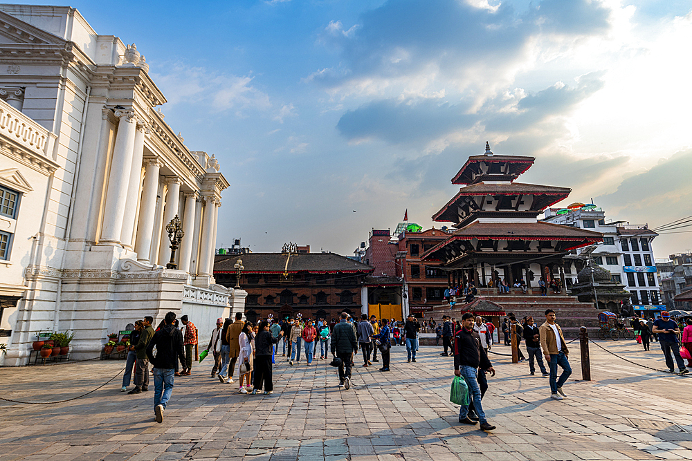 Royal palace Gaddi Baithak, Durbar Square, UNESCO World Heritage Site, Kathmandu, Nepal, Asia