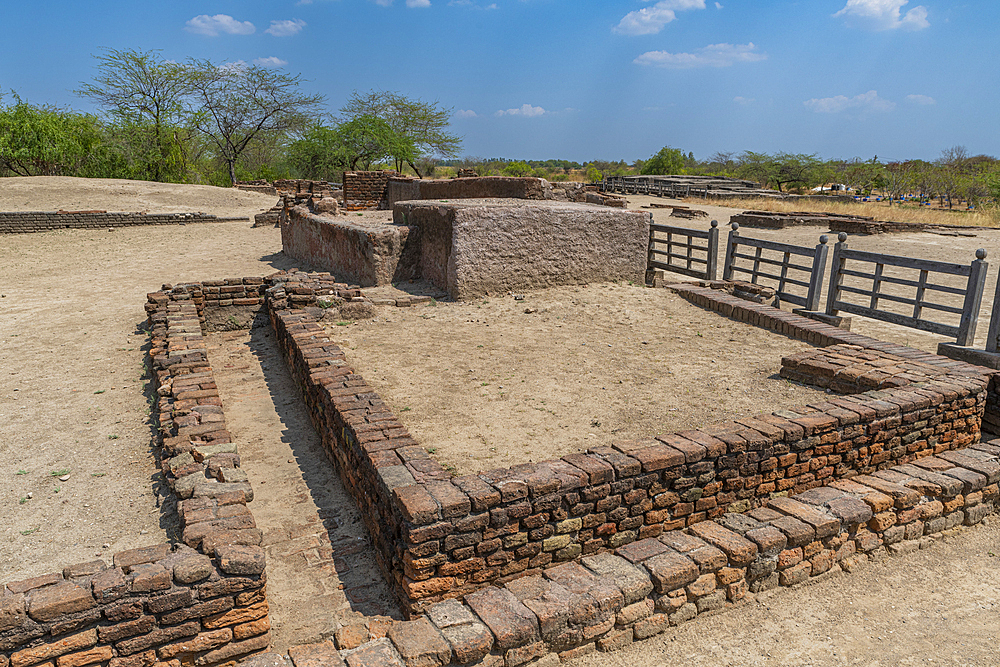 Lothal, southernmost site of the ancient Indus Valley civilisation, Gujarat, India, Asia