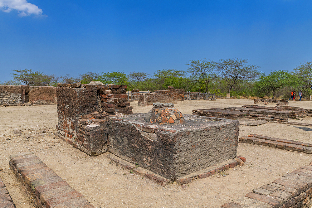 Lothal, southernmost site of the ancient Indus Valley civilisation, Gujarat, India, Asia