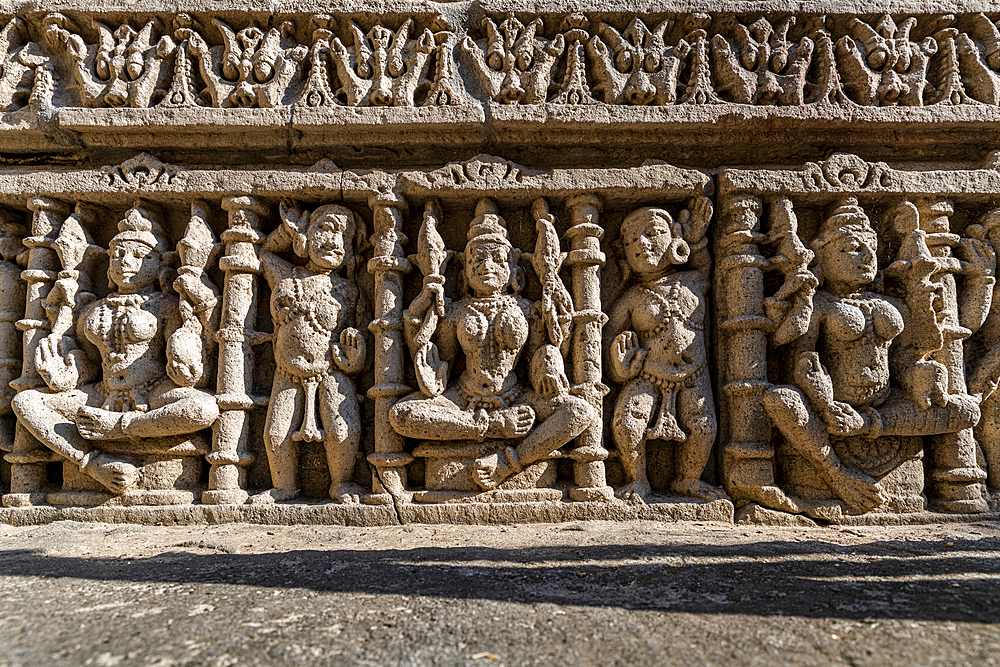 Rani Ki Vav, The Queen's Stepwell, UNESCO World Heritage Site, Patan, Gujarat, India, Asia