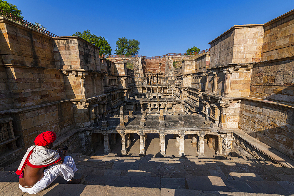 Rani Ki Vav, The Queen's Stepwell, UNESCO World Heritage Site, Patan, Gujarat, India, Asia